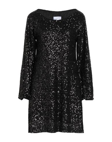 Woman Mini dress Black Size 4 Polyester, Elastane