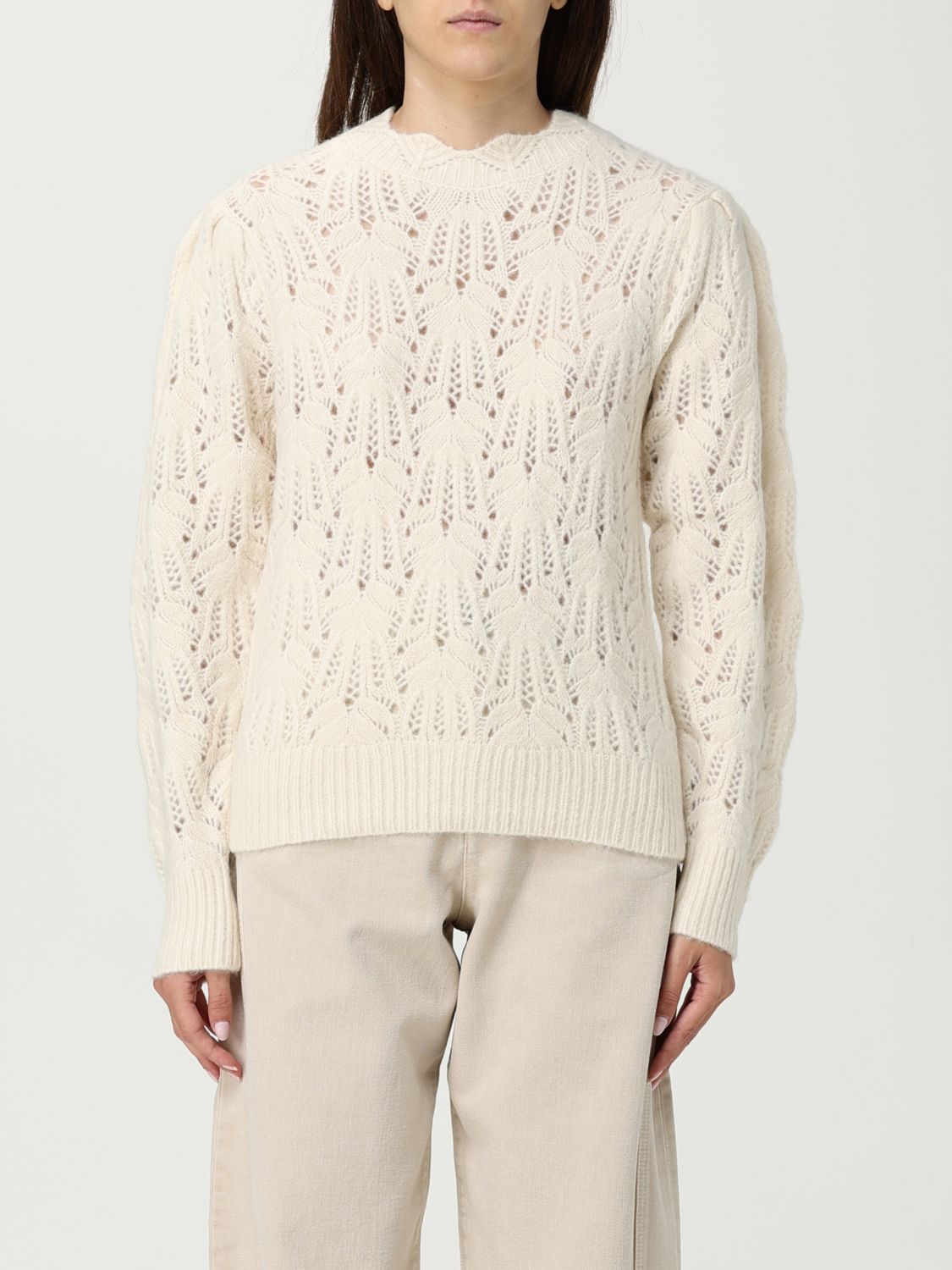 Sweatshirt Woman color Beige