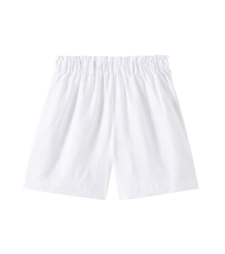 Linen Bermuda shorts