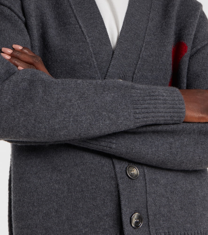 Ami de Caur virgin wool cardigan