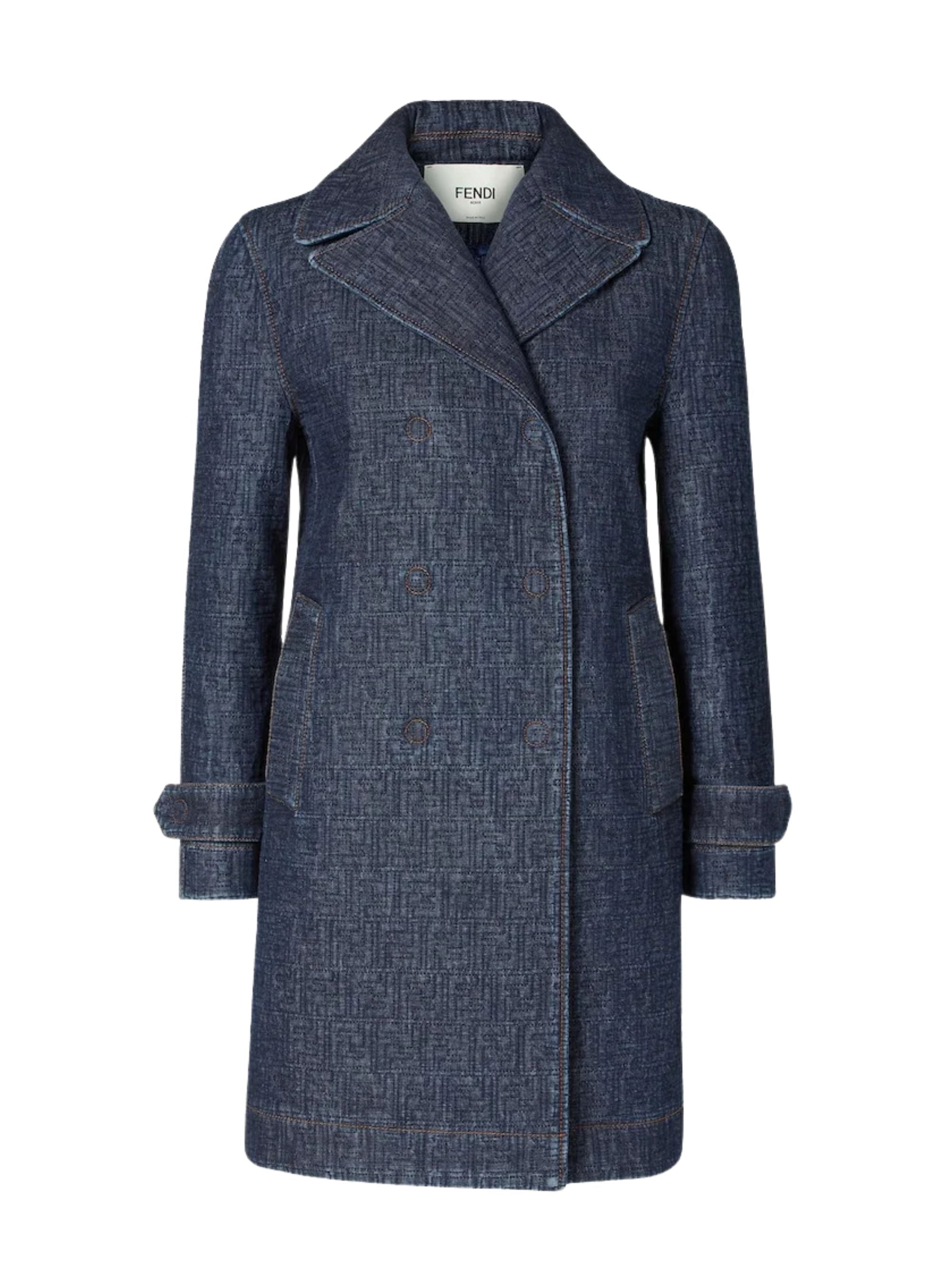Double-Breasted Midi Jacket