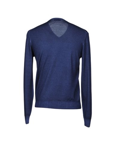 Man Sweater Midnight blue Size 34 Virgin Wool