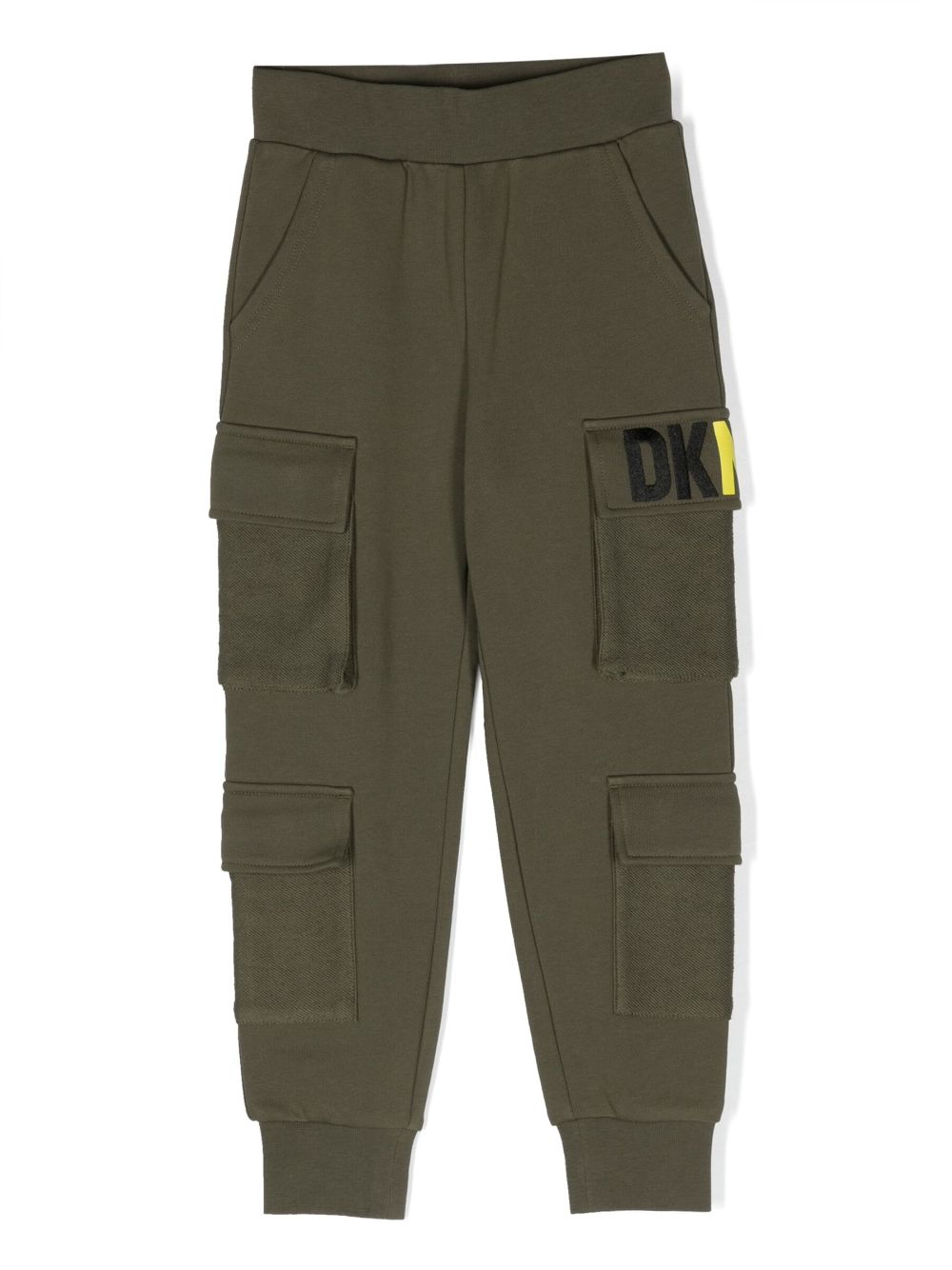 Logo-print cargo joggers - Green