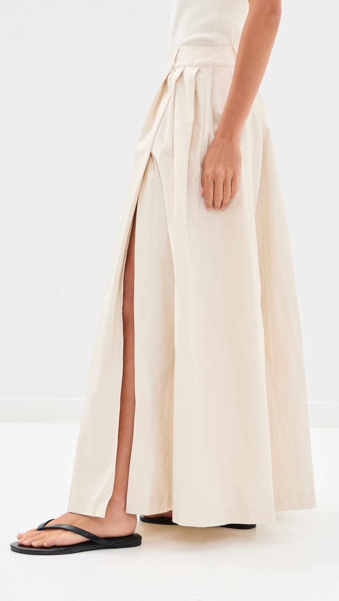 Delphi Maxi Skirt Cream