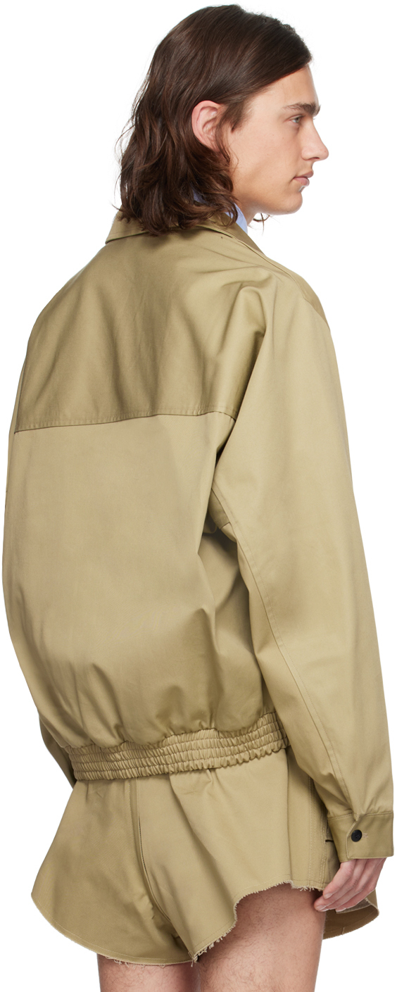 Random Identities Beige Embroidered Jacket