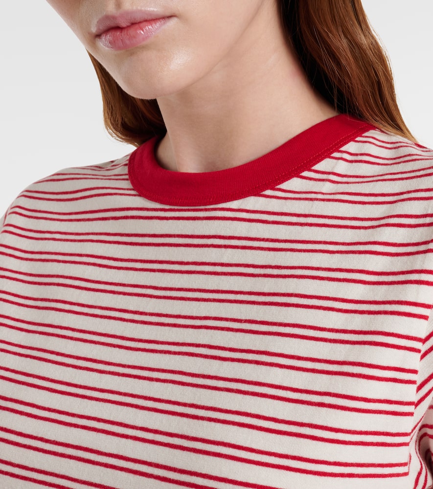 Foster striped cotton jersey T-shirt