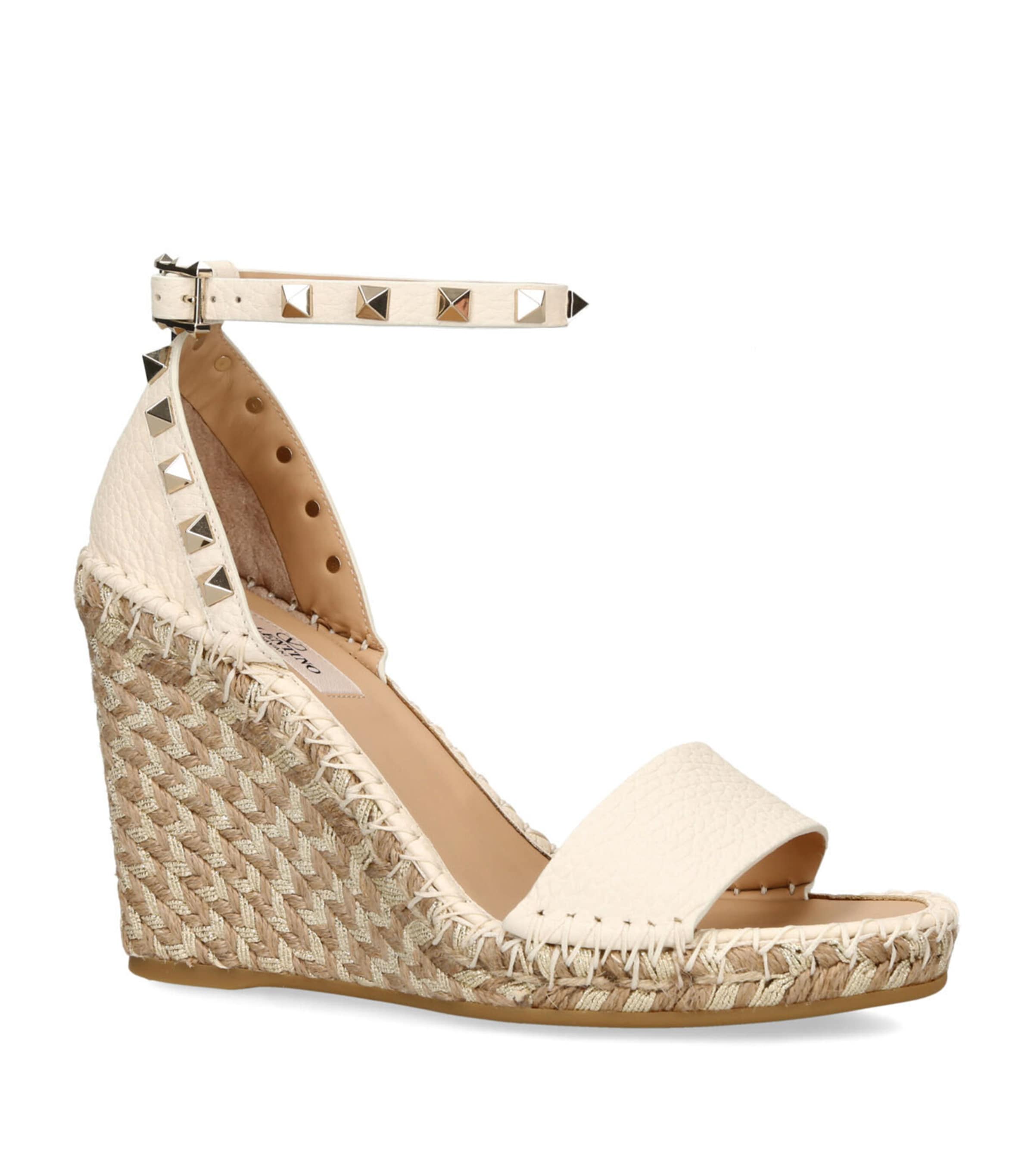 Espadrille Rockstud Wedges 105