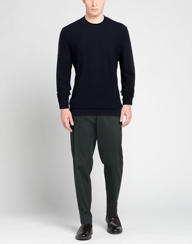 Man Sweater Midnight blue Size 46 Wool