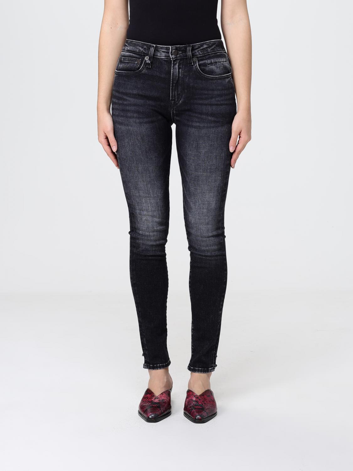 Jeans Woman color Black