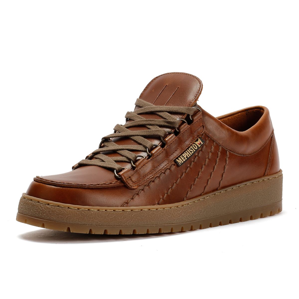 Mephisto Rainbow Heritage 4778 Leather Men's Chestnut Shoe