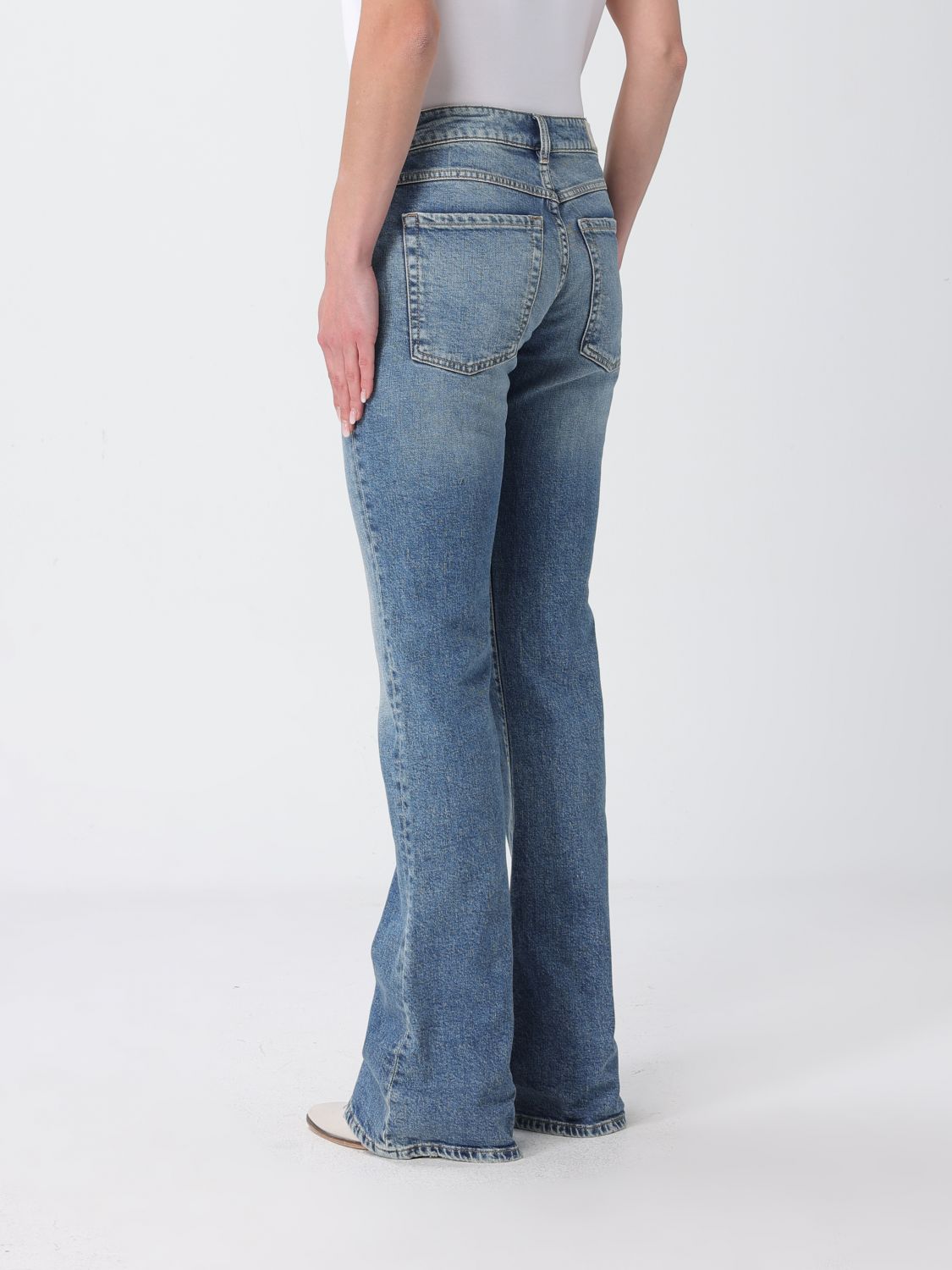 Jeans Woman color Denim
