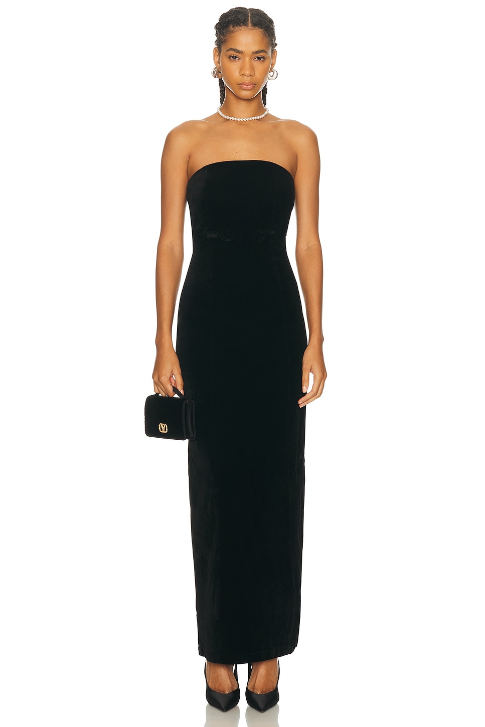 Marlies Grace Rose Dress in Black - Black. L also in XS