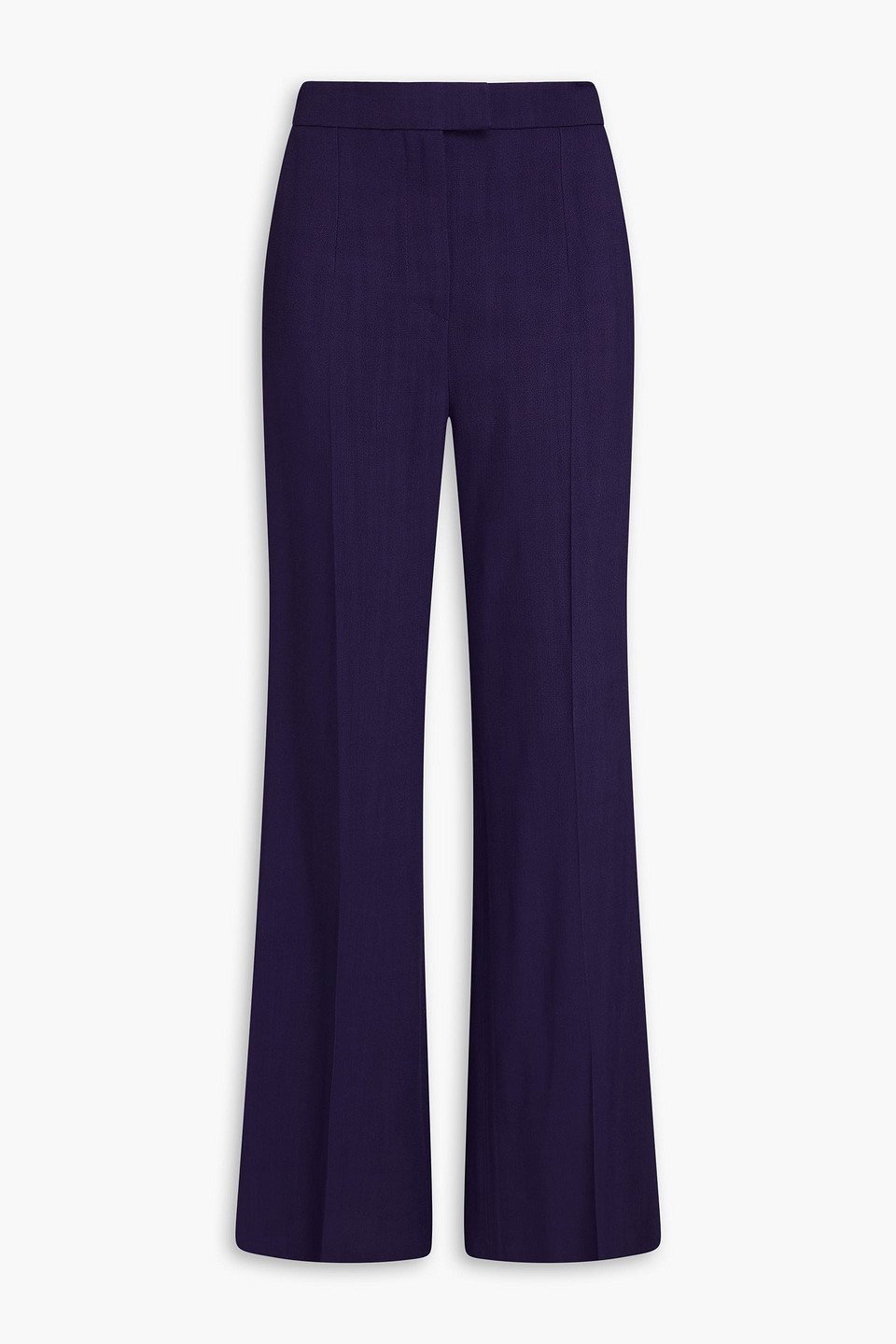 Crepe flared pants - Purple - FR 36