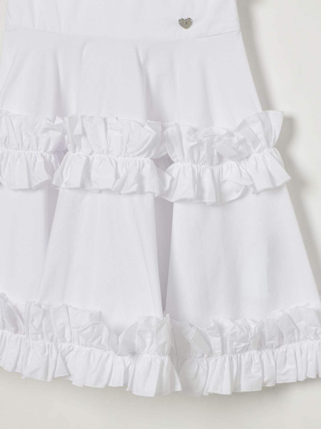 Dress MONNALISA Kids color White