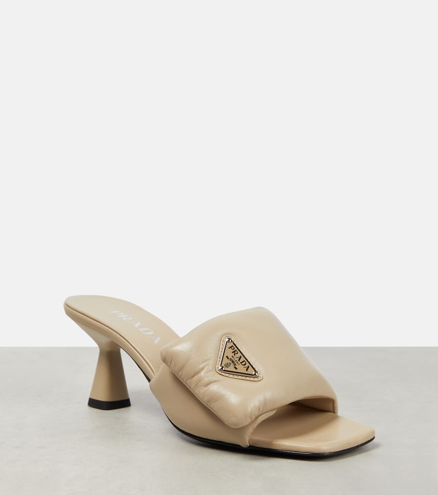 Prada Padded leather sandals