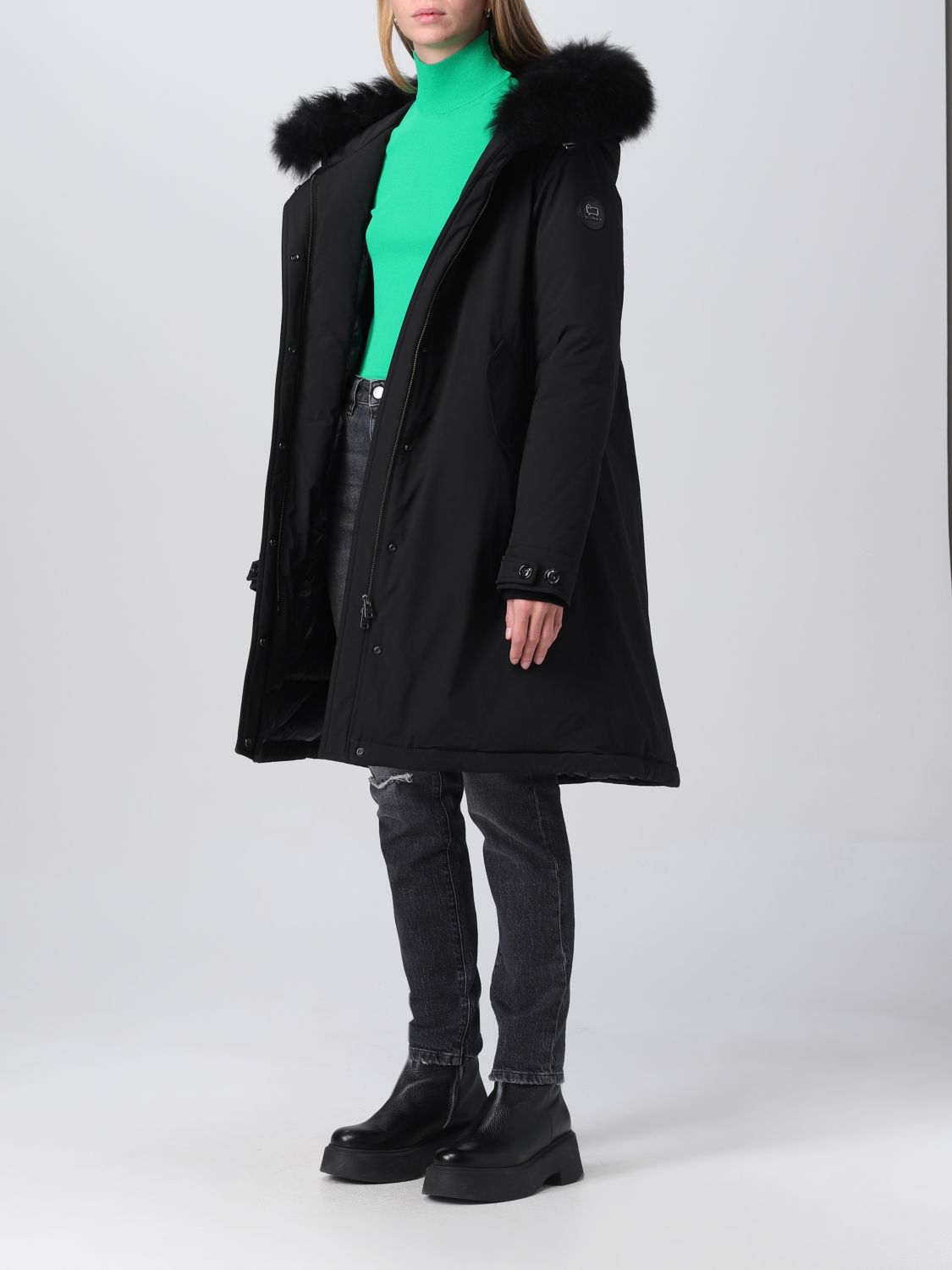 Jacket Woman color Black