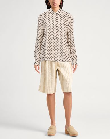 Pinko Woman Top Beige Size 6 Viscose