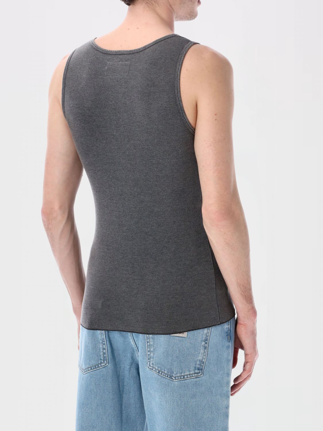 Erl - ribbed tank top sleeveless design