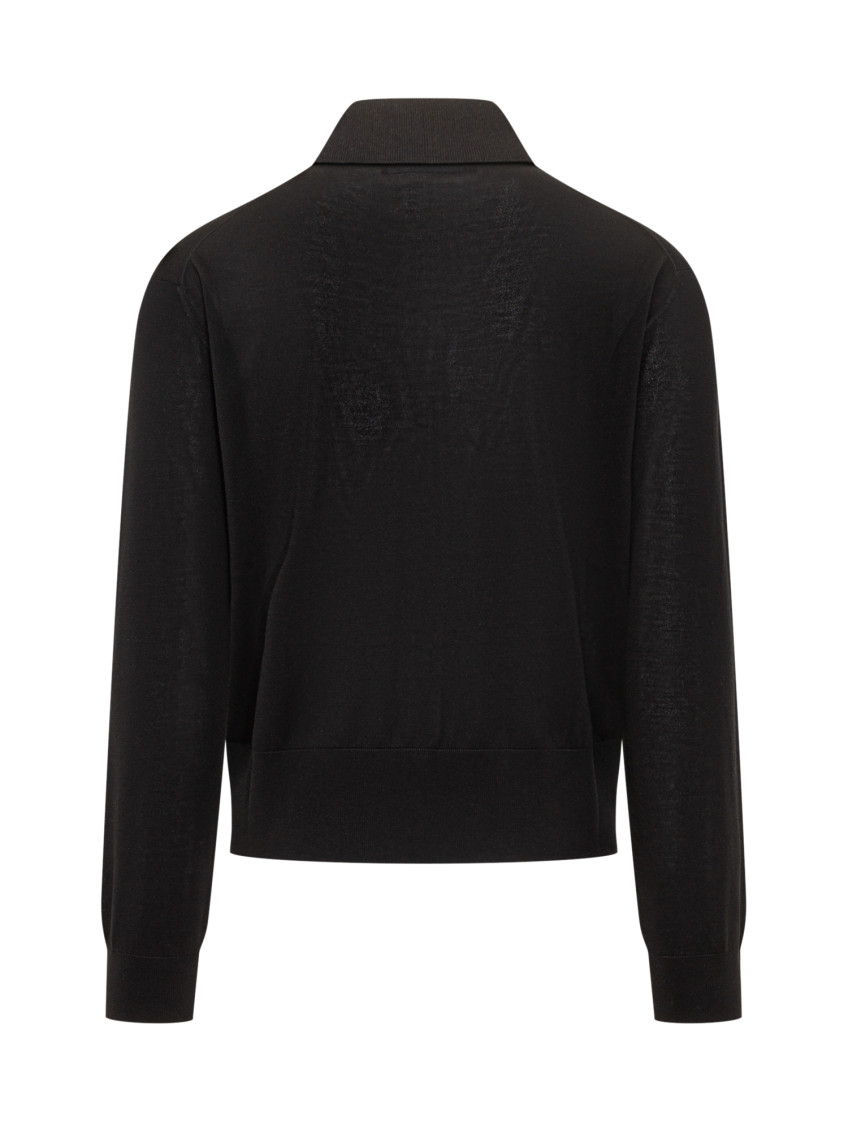 Cotton And Silk Cardigan