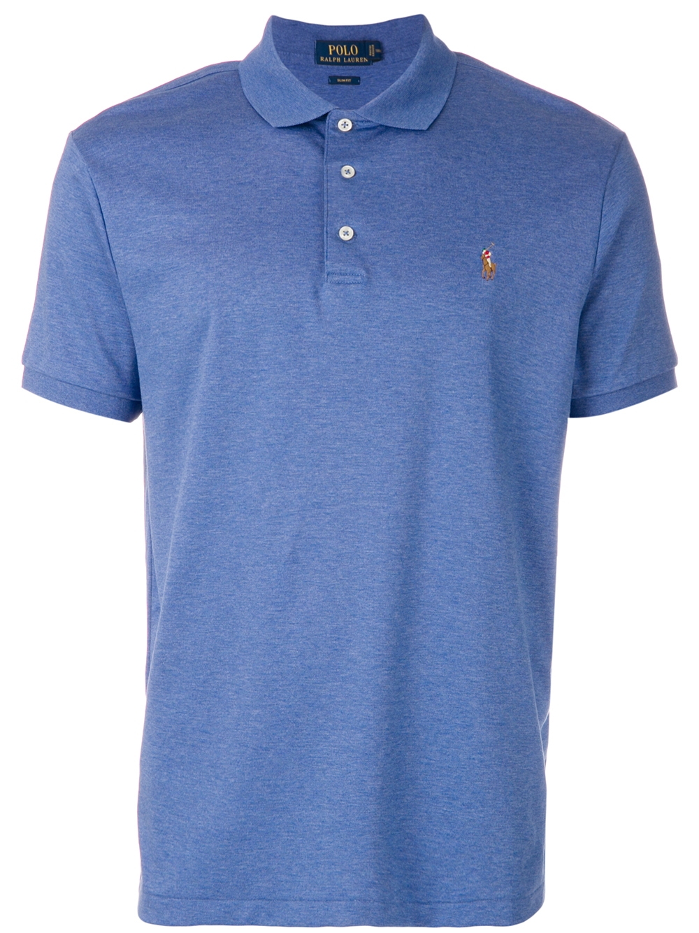 Logo polo shirt - Blue