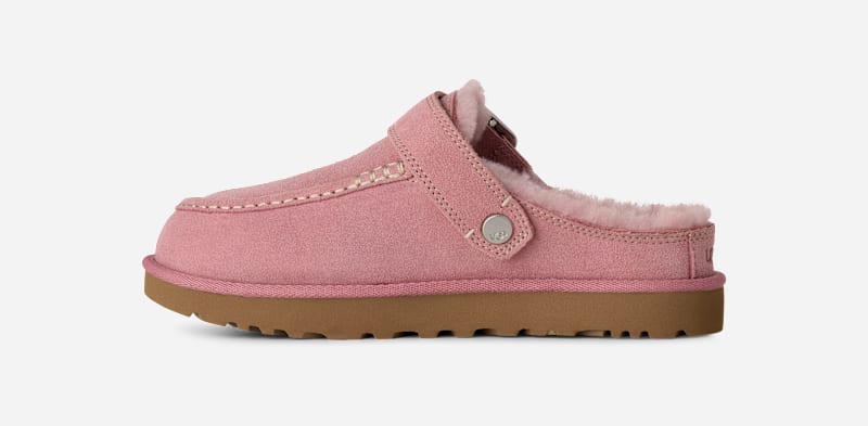 ® Women's Goldenstar Evelina Clog Sheepskin Shoes in Dusty Orchid
