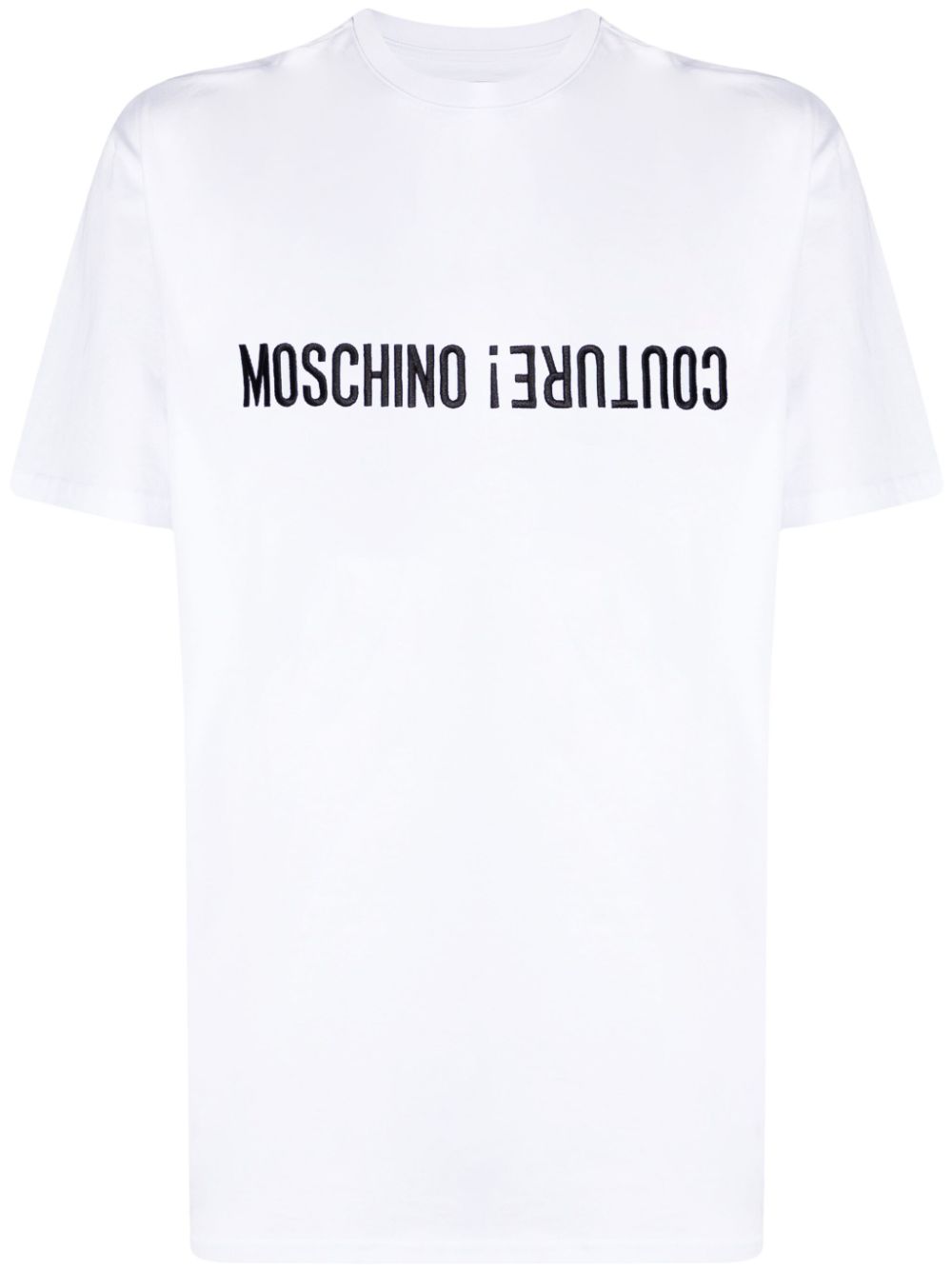 Logo-embroidered cotton T-shirt - Green