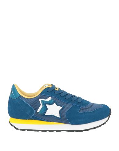 Kid Boy Sneakers Deep teal Size 2Y Leather, Synthetic fibers, Synthetic material
