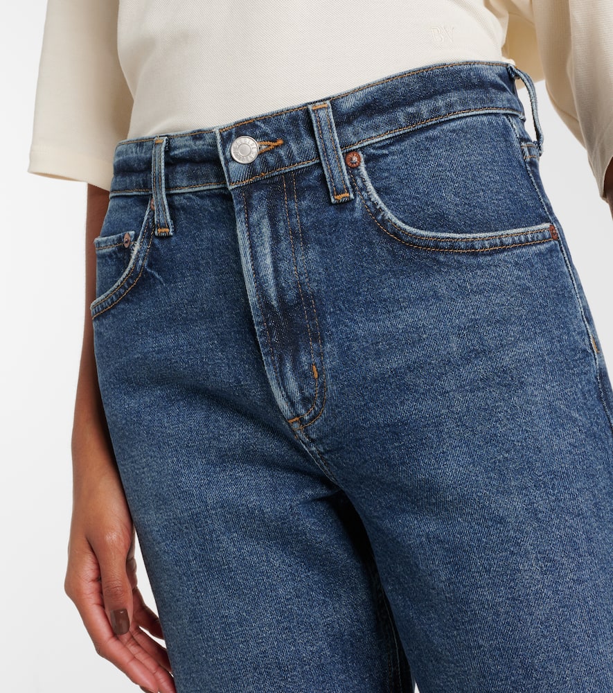 Valen mid-rise straight jeans