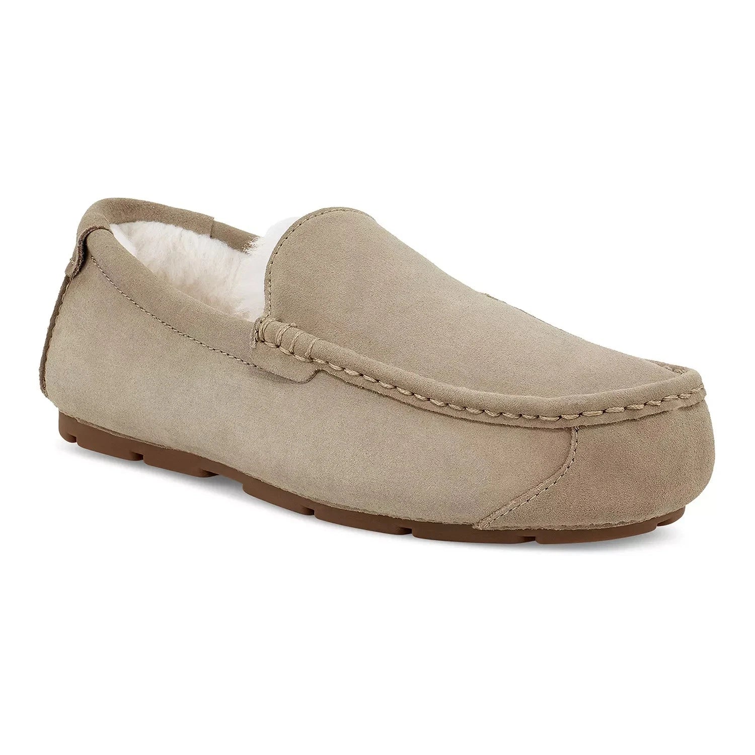Men's Tipton Slippers Dune Suede Moc Toe Slip On Casual HTAT429