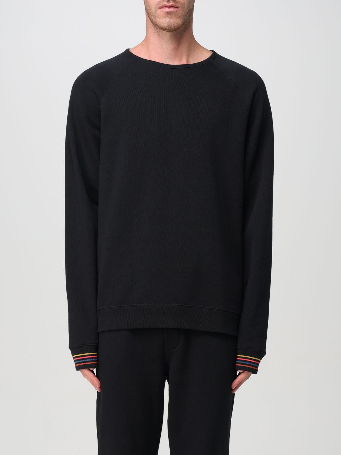 Sweatshirt Men color Black