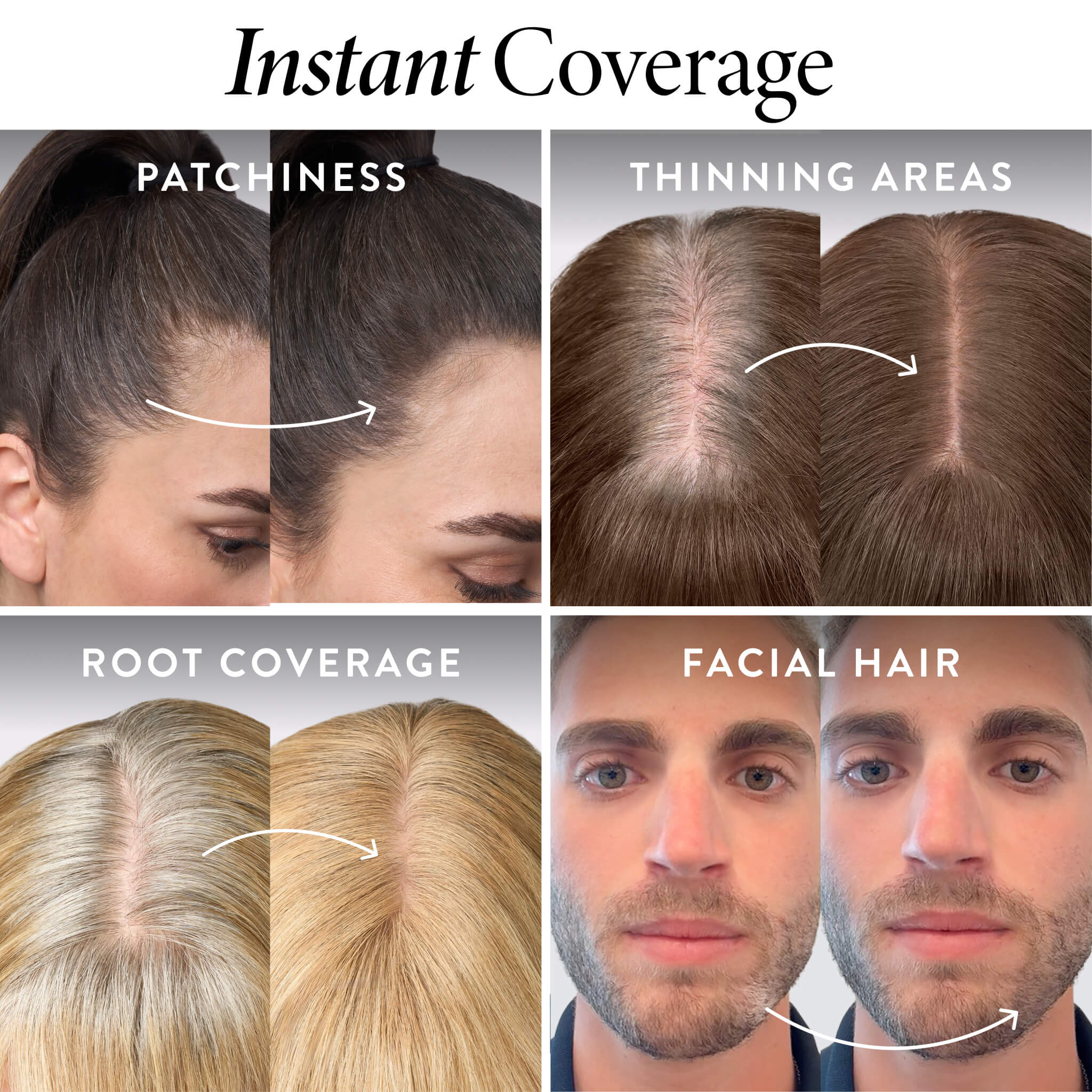 Root Touch Up Hair & Brow Concealing Cream + Powder Blonde