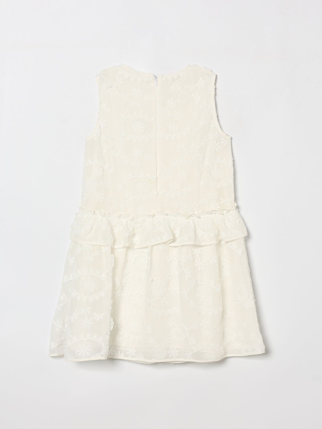 Dress Kids color White