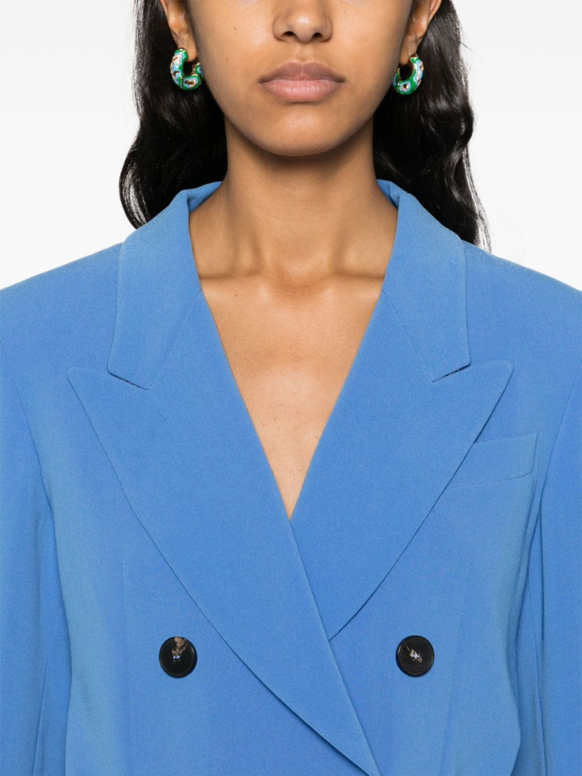 - Double-breasted Cady Jacket