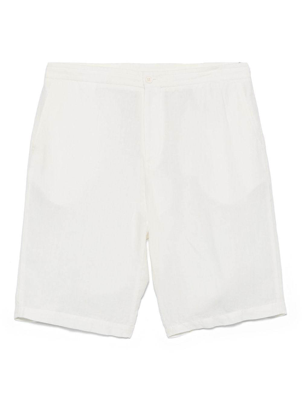 Zegna linen shorts - White