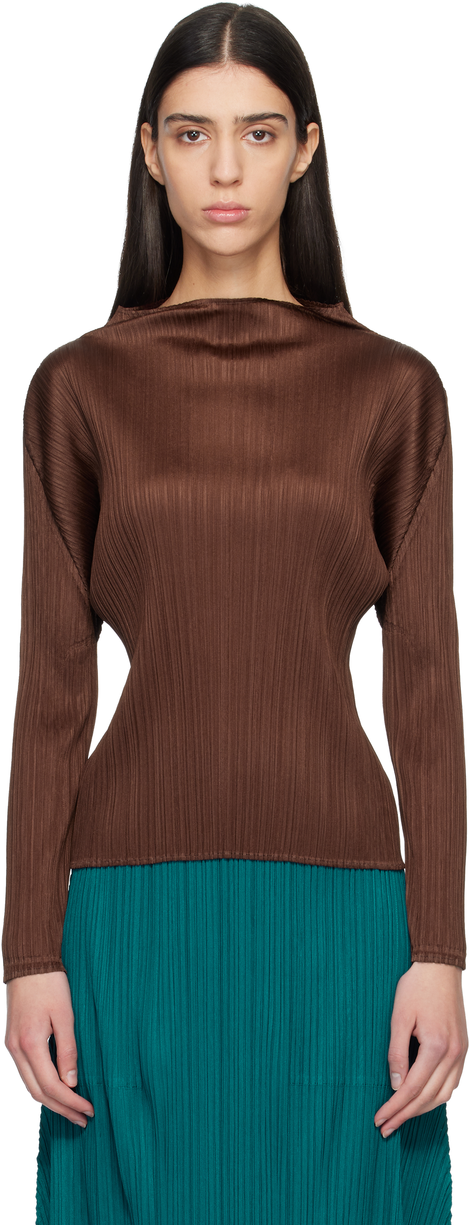 Brown Monthly Colors November Top