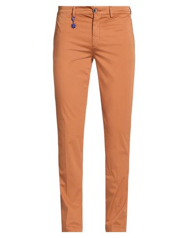 Man Pants Tan Size 32 Cotton, Elastane