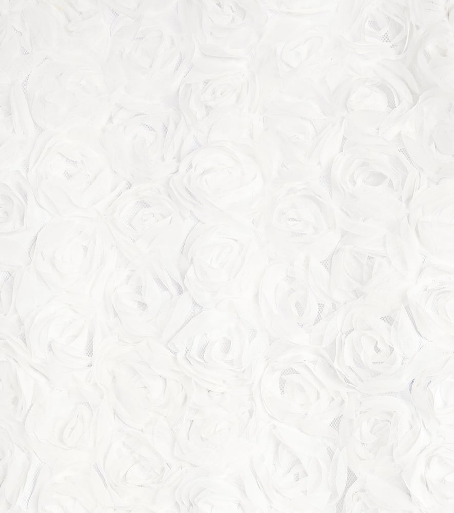Caroline Bosmans Floral-appliqué flared tulle skirt