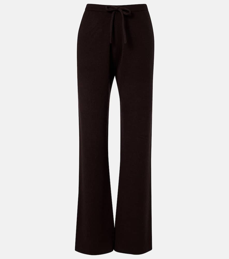 Run cashmere-blend sweatpants