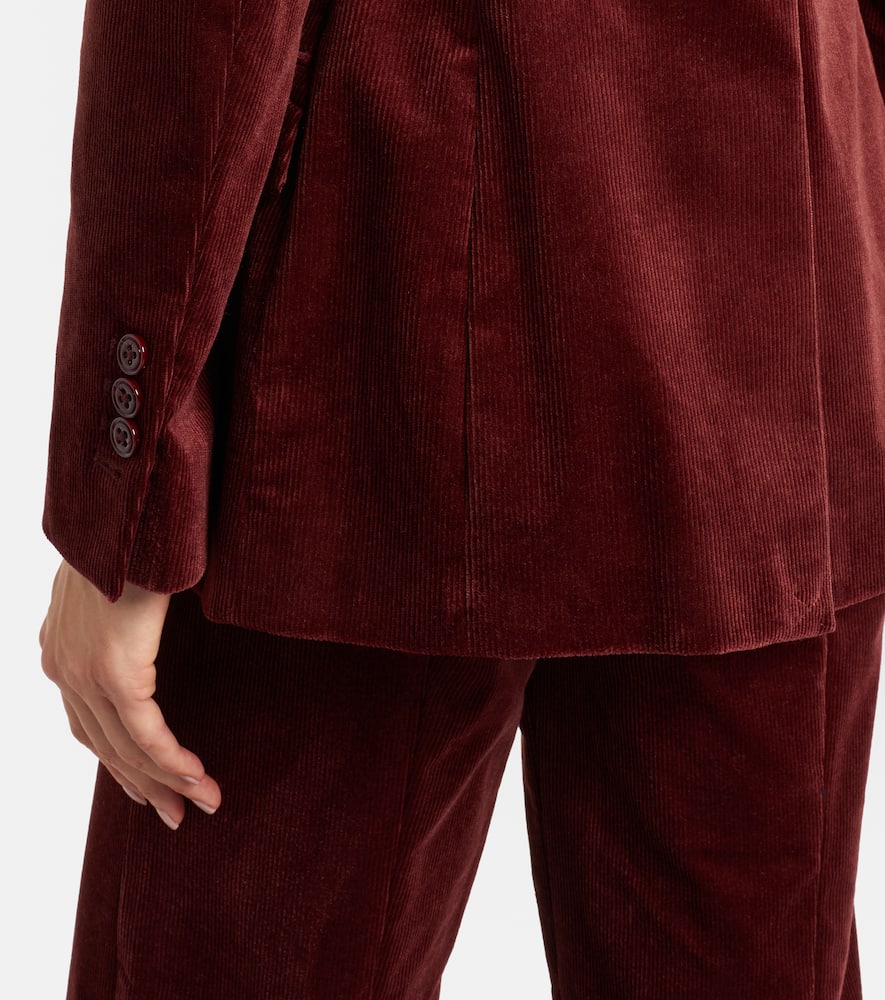 Twisted Structure corduroy blazer