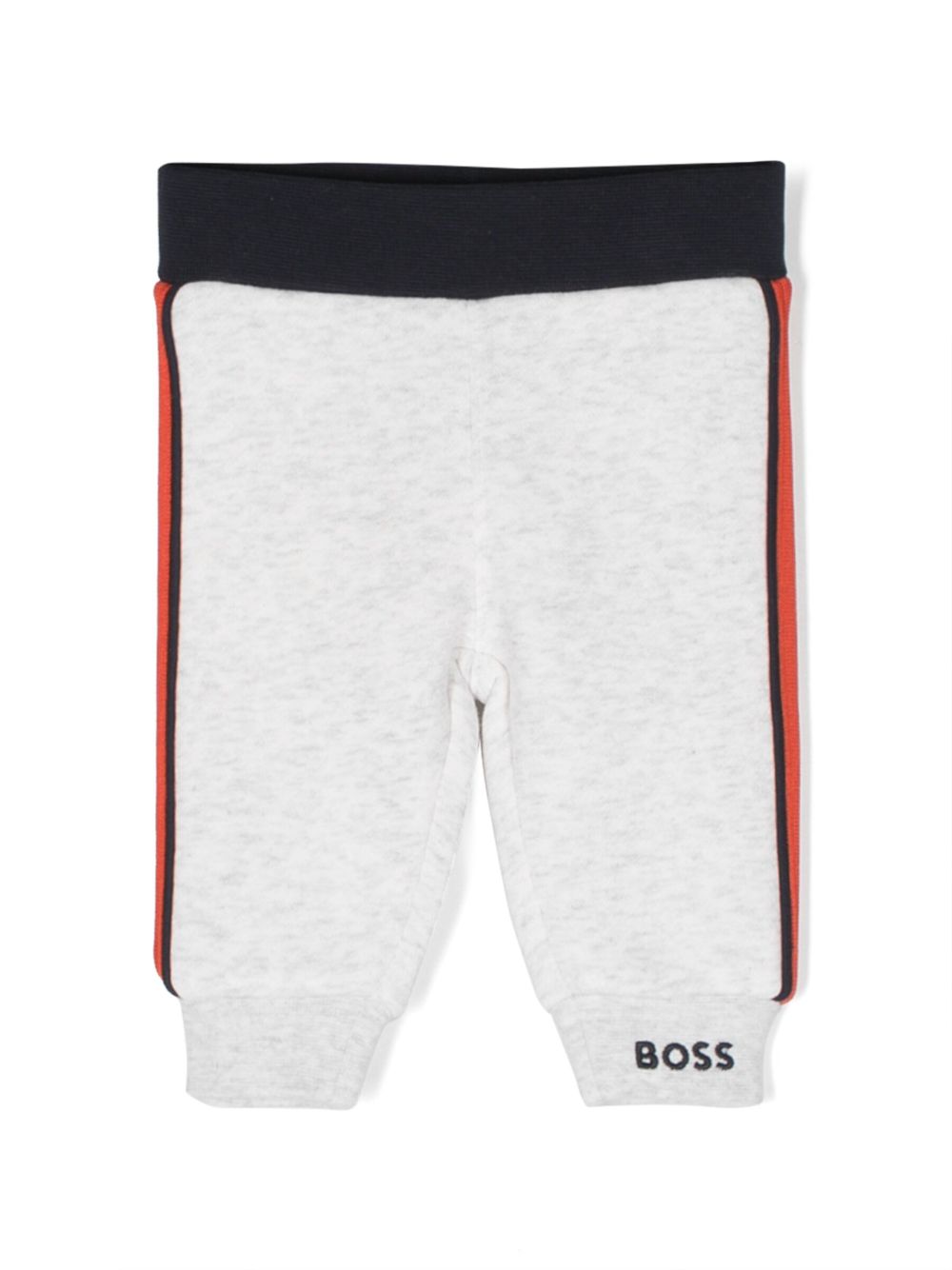 Stripe-detail track pants - Grey