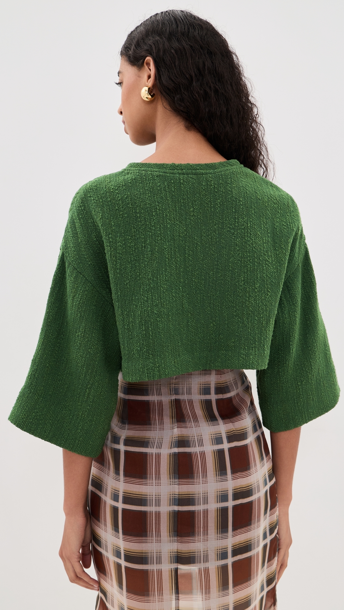 The Cropped T-Shirt Pine Flamme