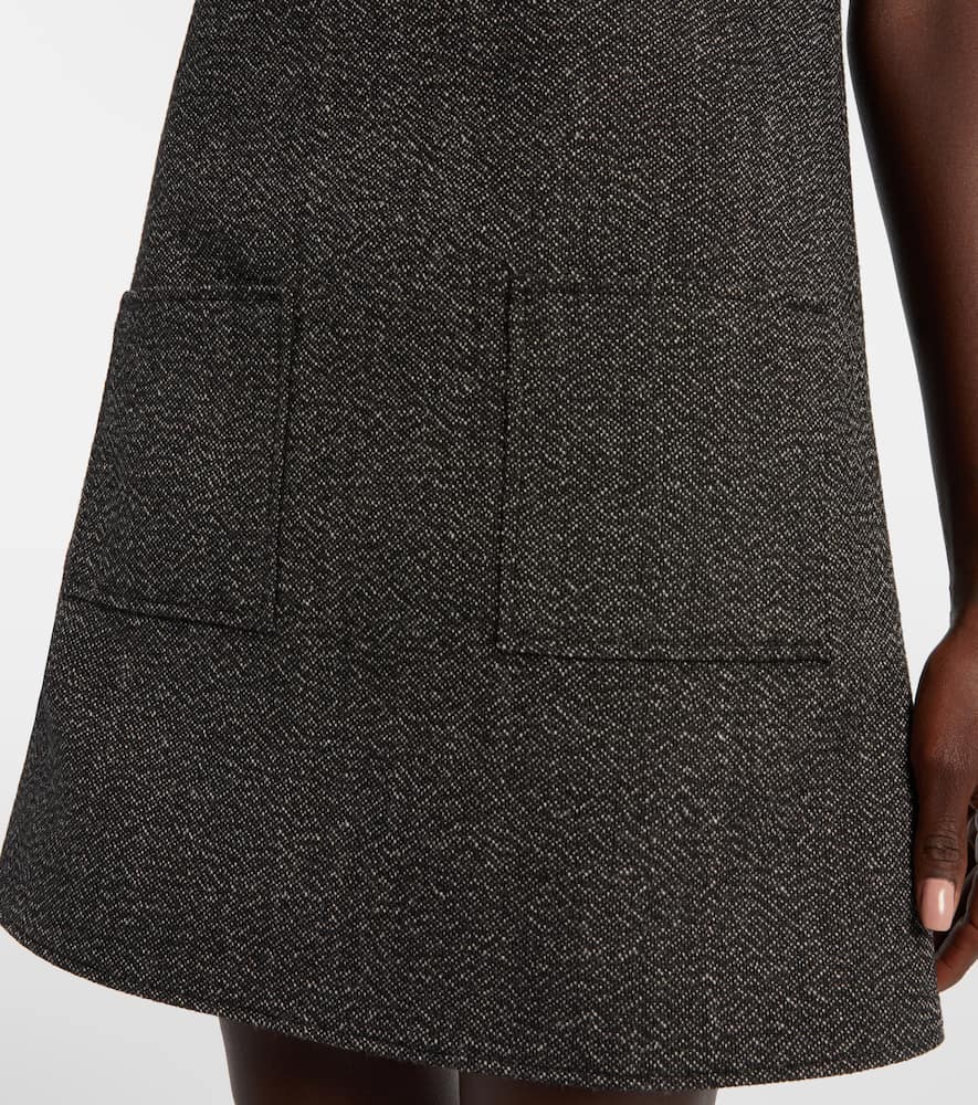 Courrèges Heritage wool minidress