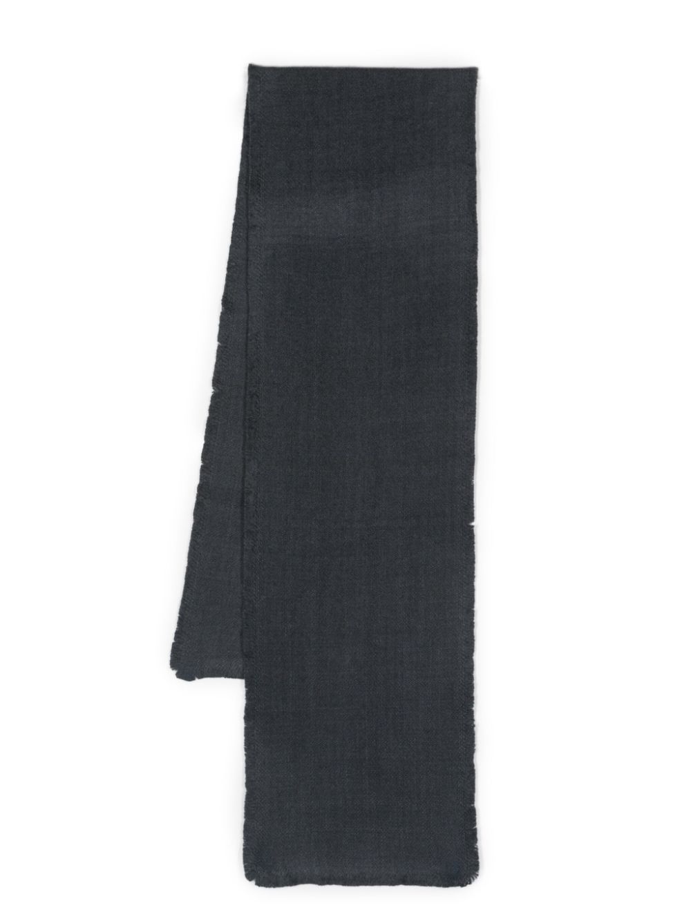 Four Sided Fringe scarf - Blue