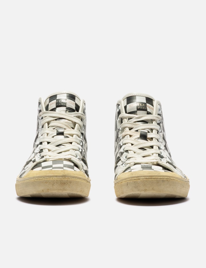 Checkerboard Sneakers