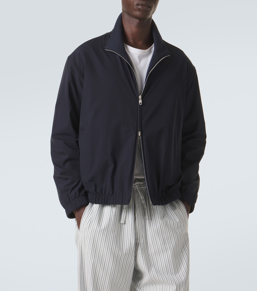 Phil reversible silk jacket