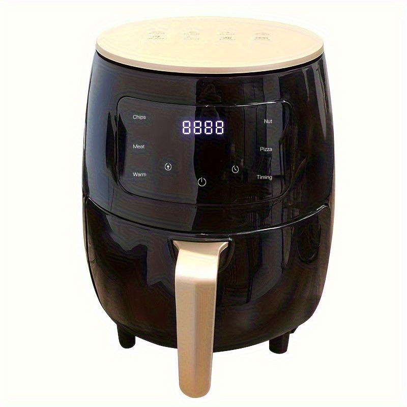 TEMU 1.19gal Air Fryer, For Healthy Eatingsuitable For , , . Omni-directional Turbo Circulation Mode, 900 Watts Of Power, Uniform Technology