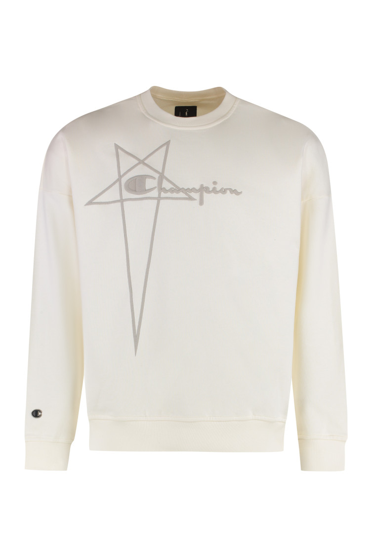 X Champion - Cotton Crew-neck Sweatshirt