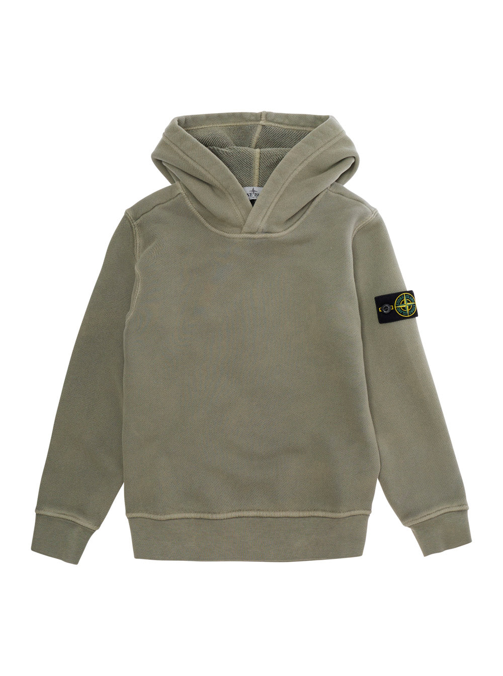 Cotton Hoodie Sweatshirt — Beige