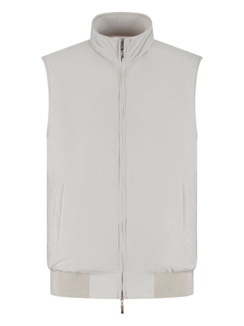 Zip-up gilet - Neutrals