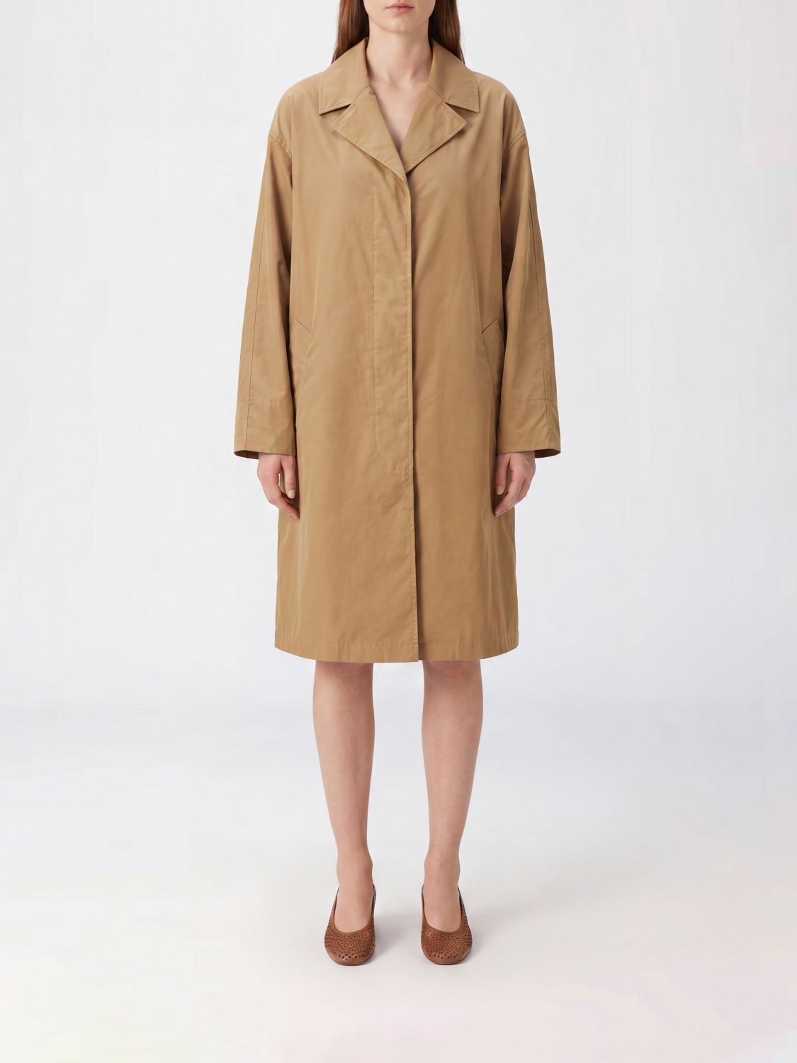 Coat Woman color Yellow